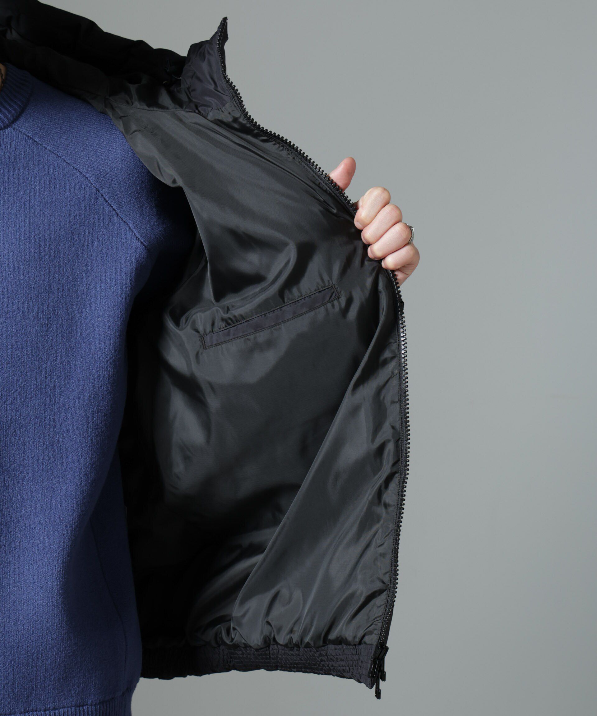 nano･universe「anewdown(R)ECOBlue(R)撥水ショートダウン」|ダウン|