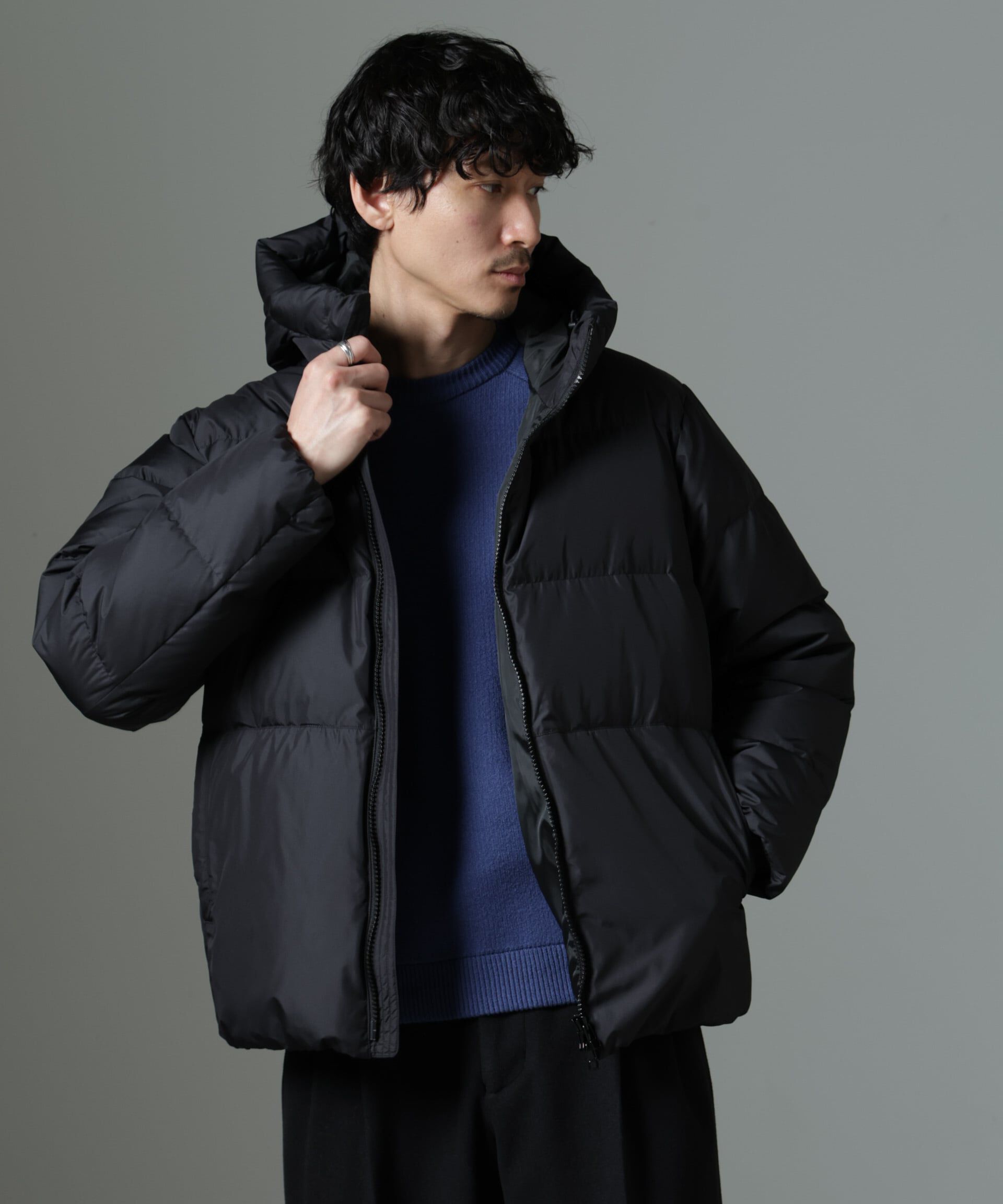 nano･universe「anewdown(R)ECOBlue(R)撥水ショートダウン」|ダウン|