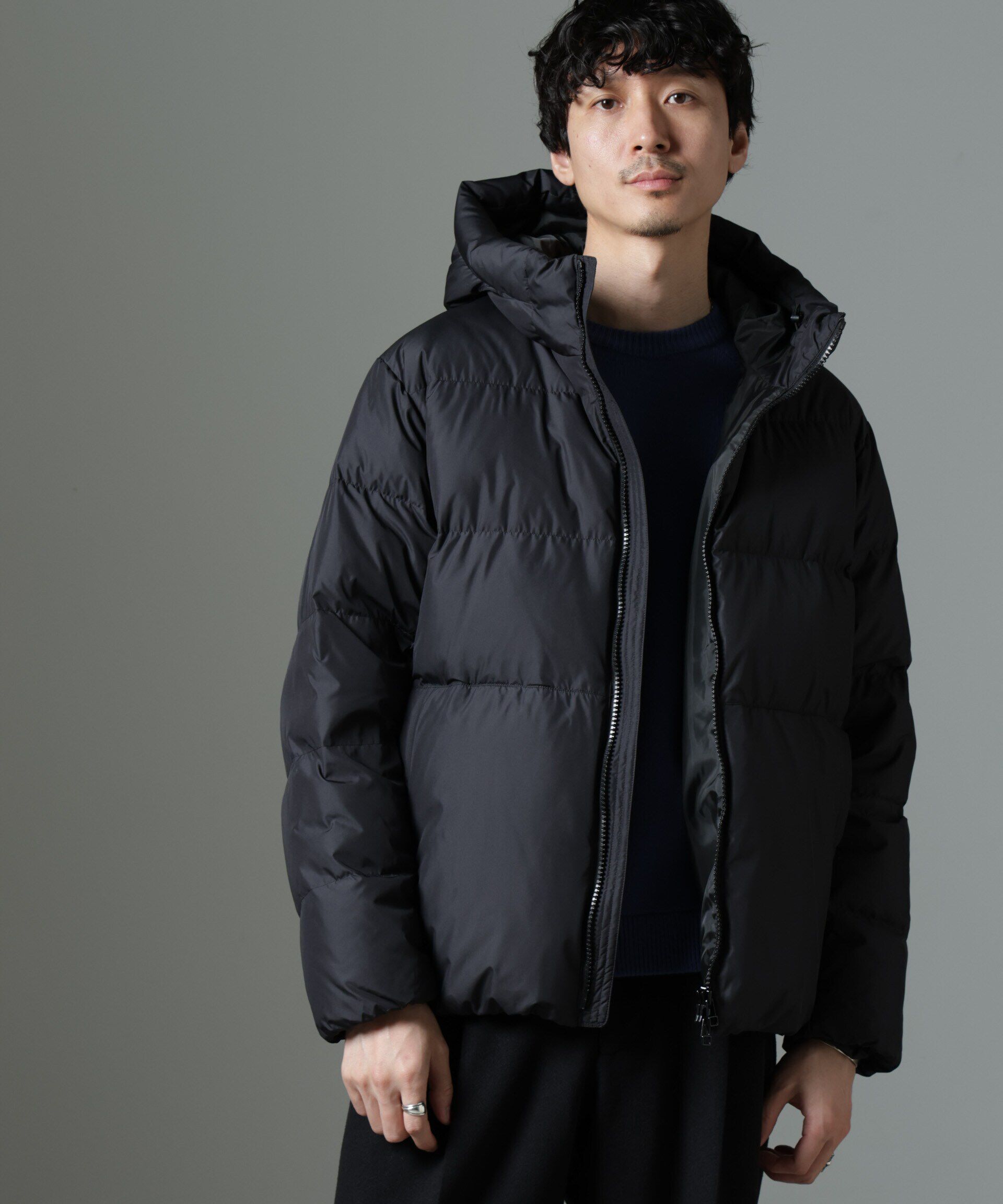 nano･universe「anewdown(R)ECOBlue(R)撥水ショートダウン」|ダウン|