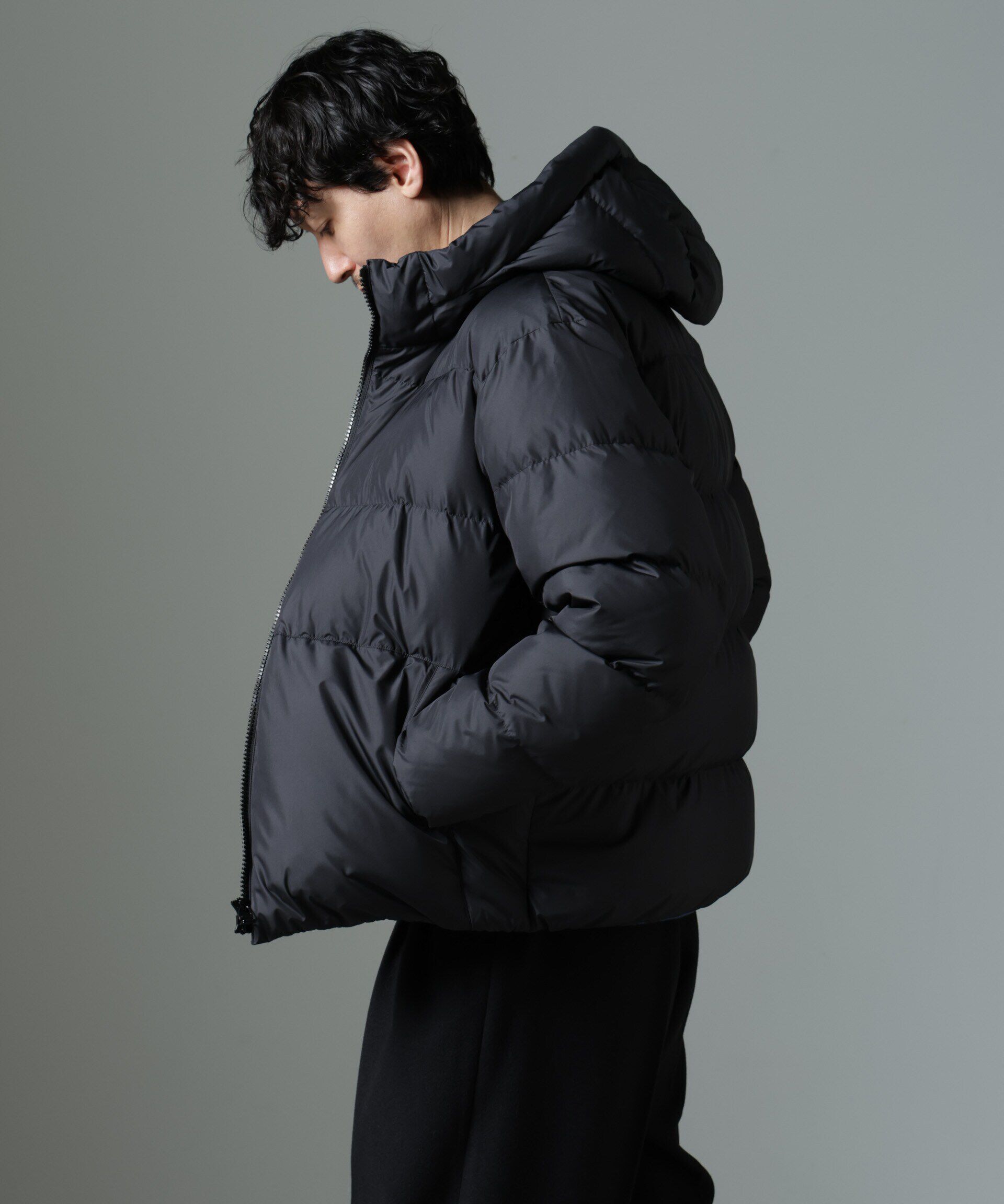 nano･universe「anewdown(R)ECOBlue(R)撥水ショートダウン」|ダウン|