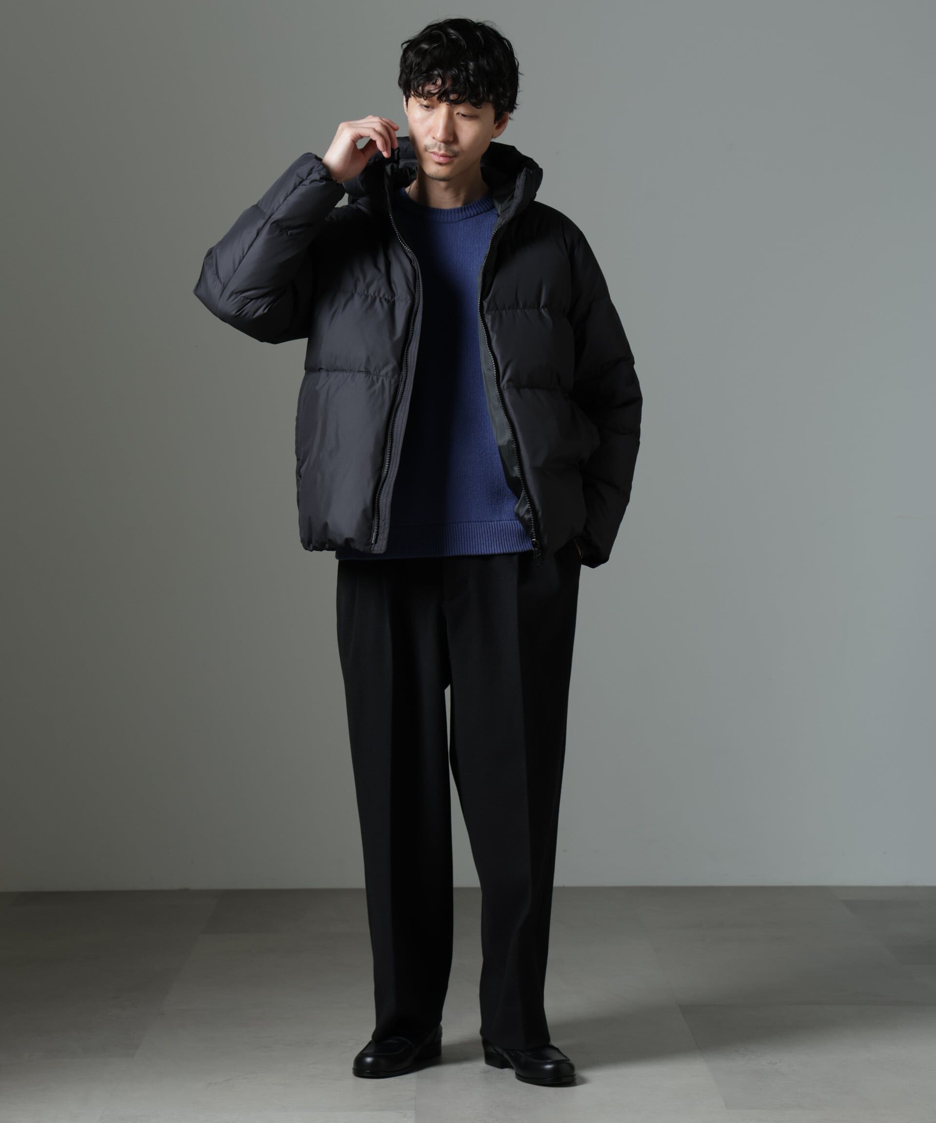 nano･universe「anewdown(R)ECOBlue(R)撥水ショートダウン」|ダウン|