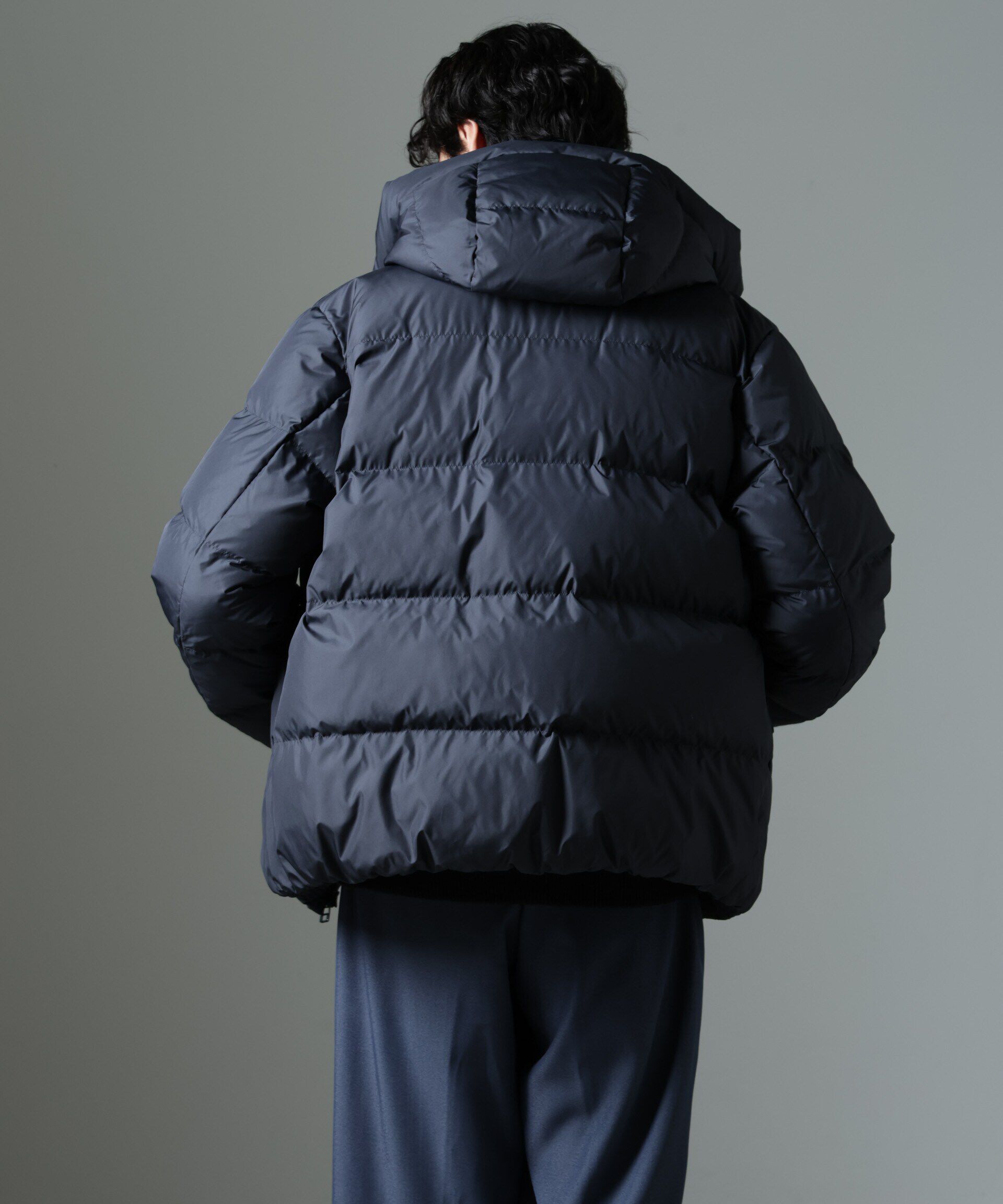 nano･universe「anewdown(R)ECOBlue(R)撥水ショートダウン」|ダウン|