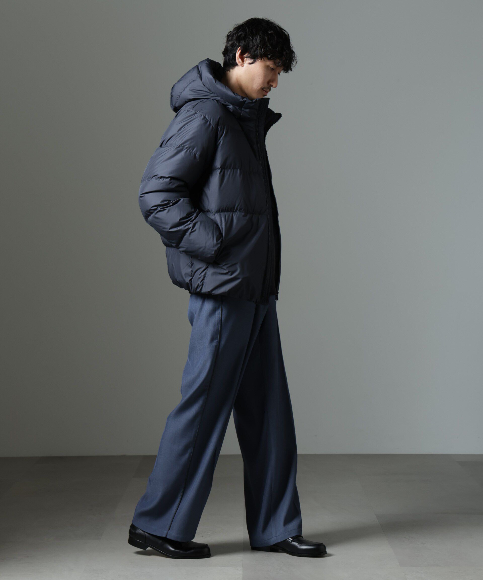 nano･universe「anewdown(R)ECOBlue(R)撥水ショートダウン」|ダウン|