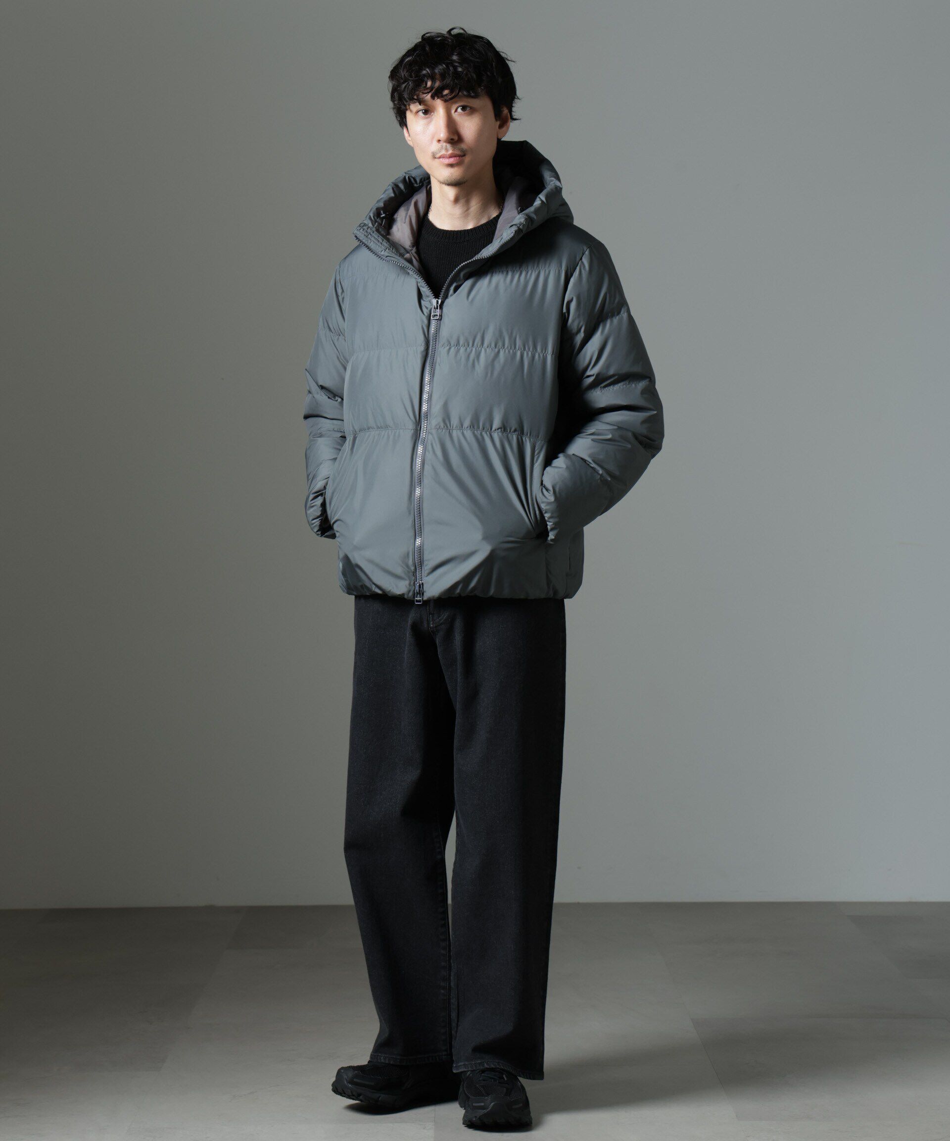 nano･universe「anewdown(R)ECOBlue(R)撥水ショートダウン」|ダウン|