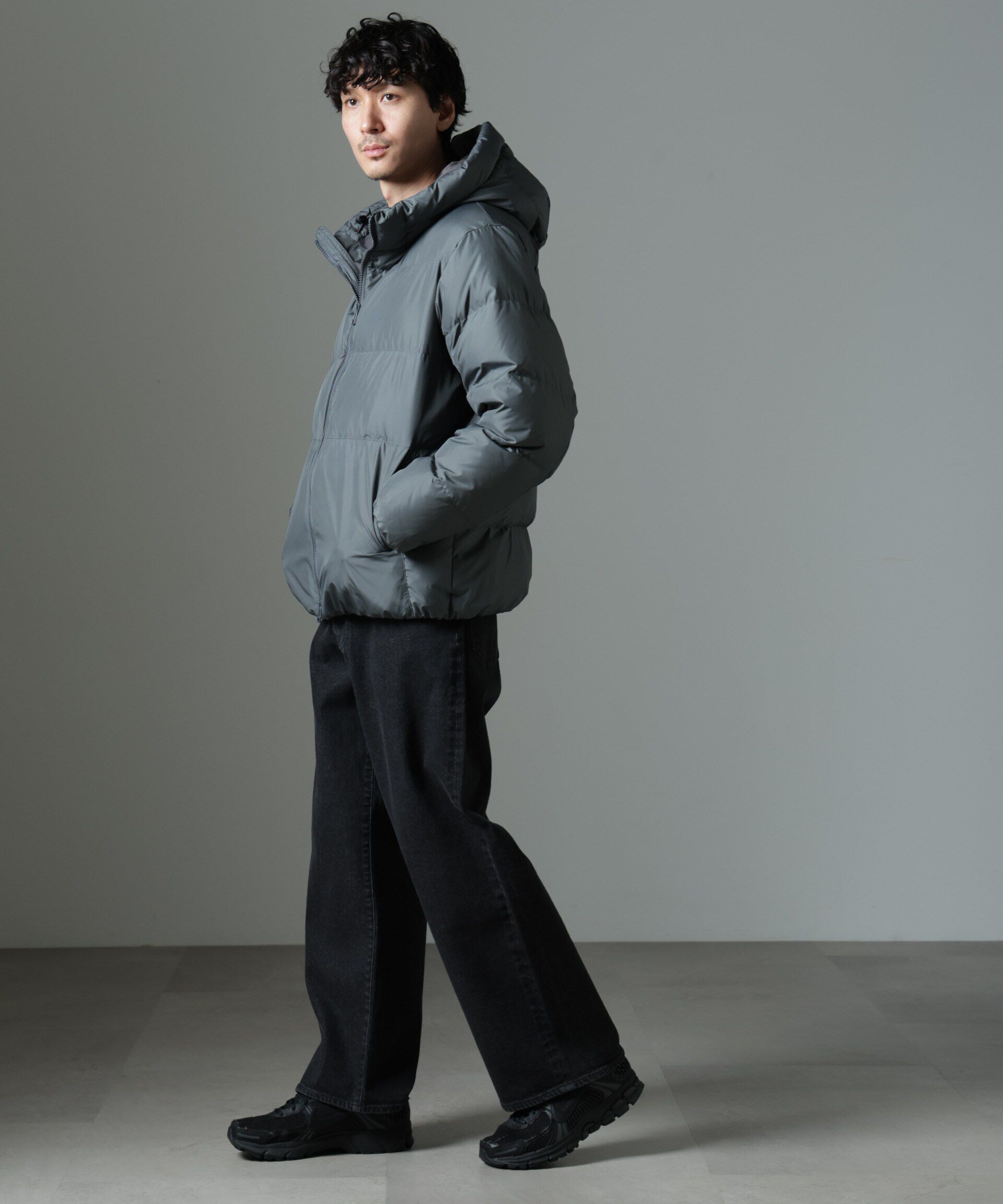 nano･universe「anewdown(R)ECOBlue(R)撥水ショートダウン」|ダウン|