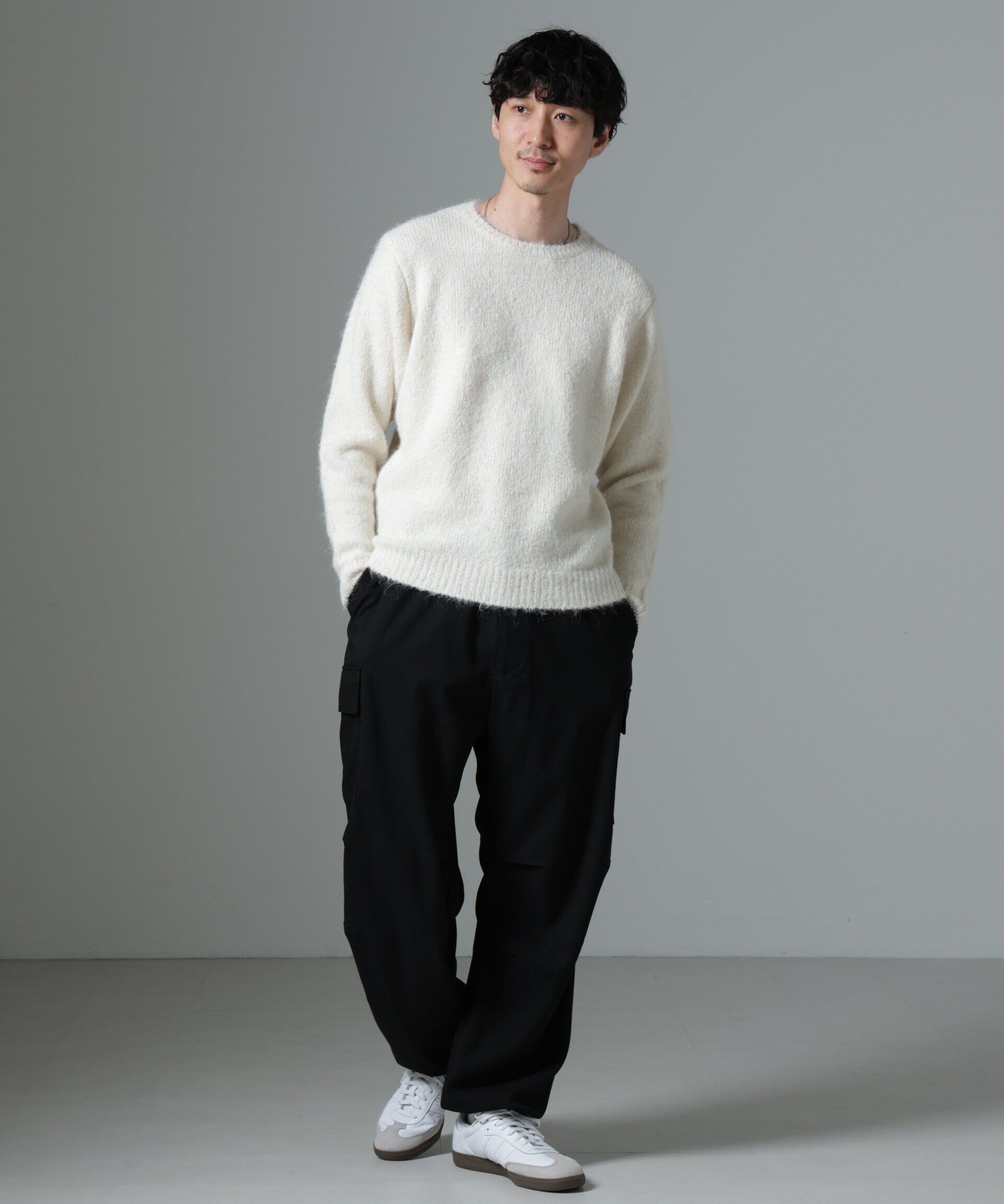 nano･universe「ノイズカモニット」|ニット・セーター|