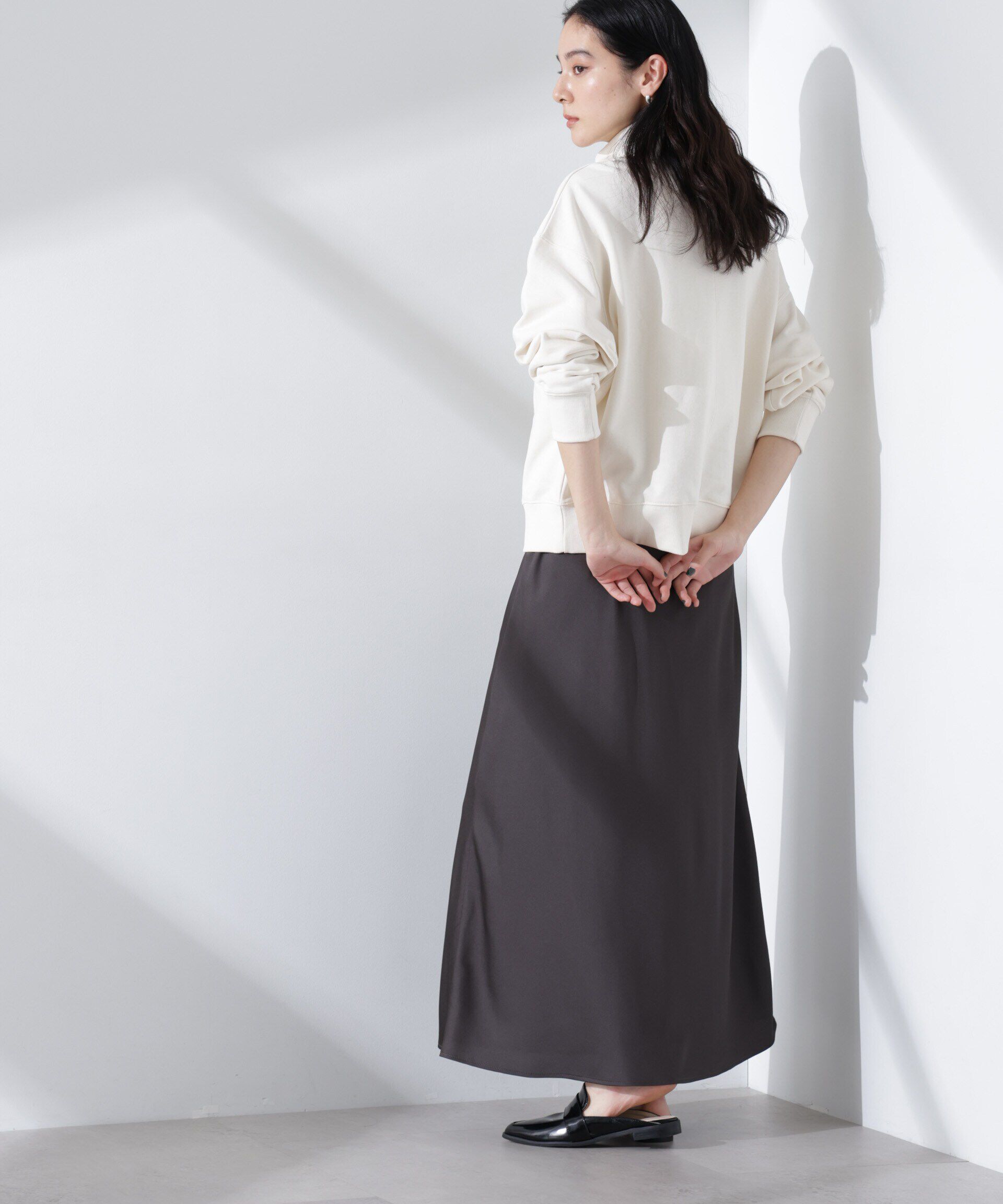 nano･universe「ハーフジップスウェットトップス」|Tシャツ・カットソー|