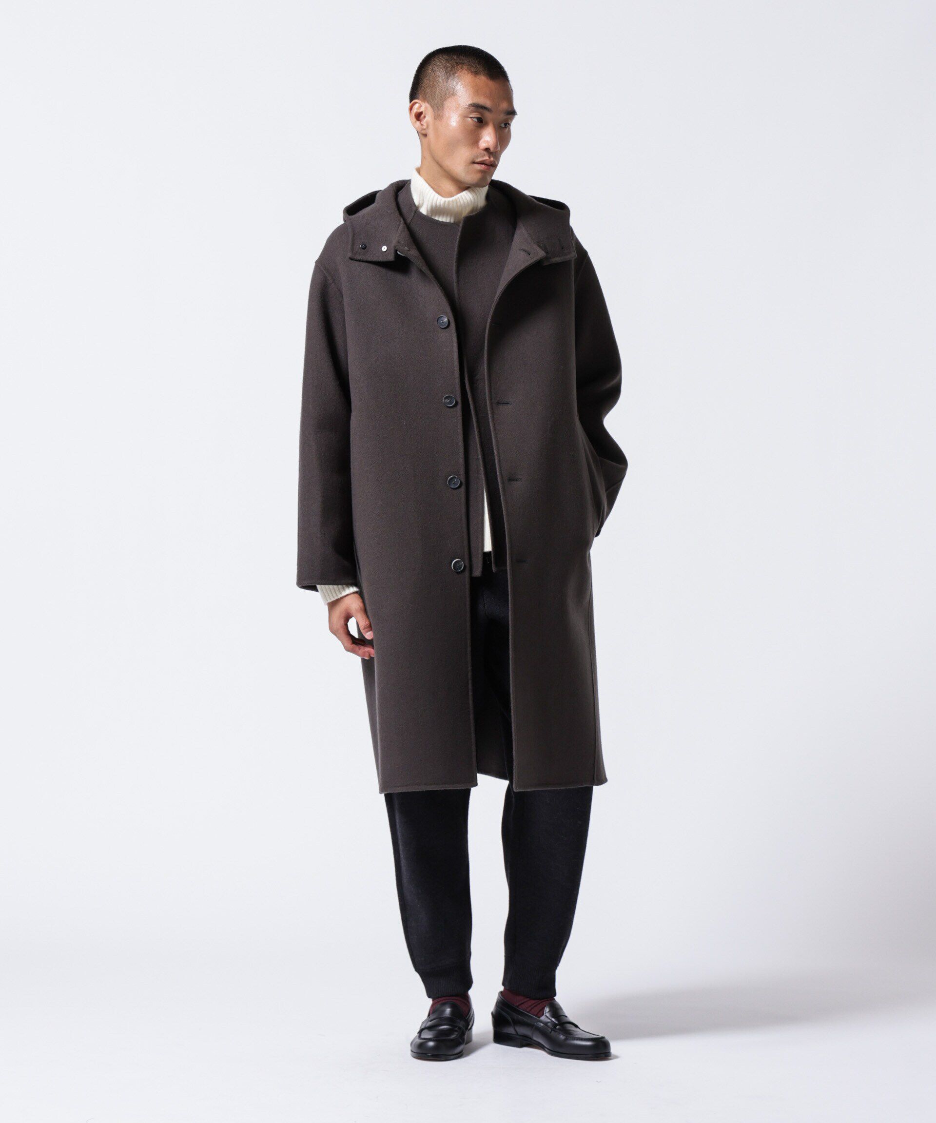 nano･universe「｢ASSEMBLANC｣ダブルフェイスリバーフードコート」|その他|