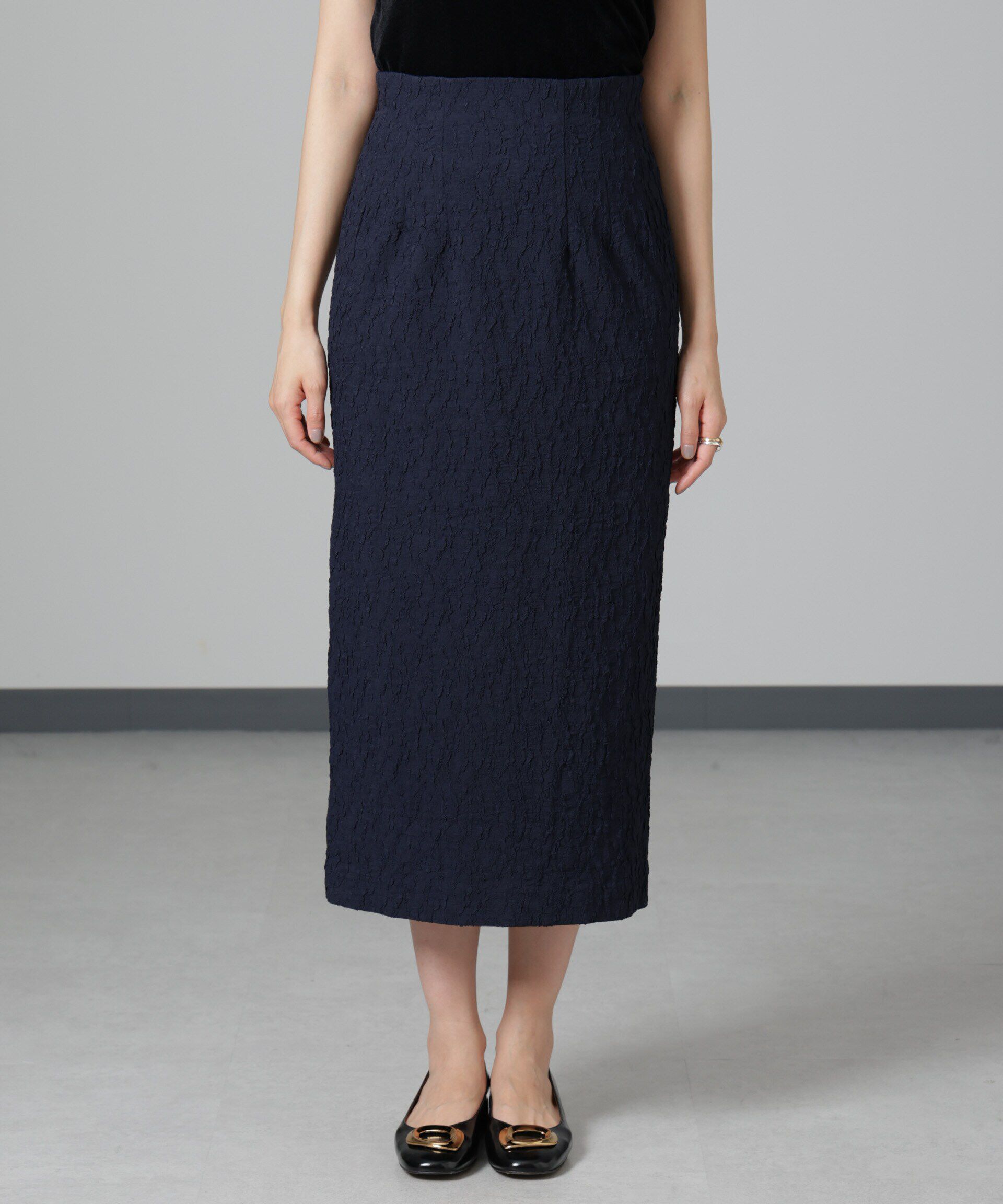 nano･universe「troisiemechaco/パフィージャガード スカート(セットアップ可)」|スカート|