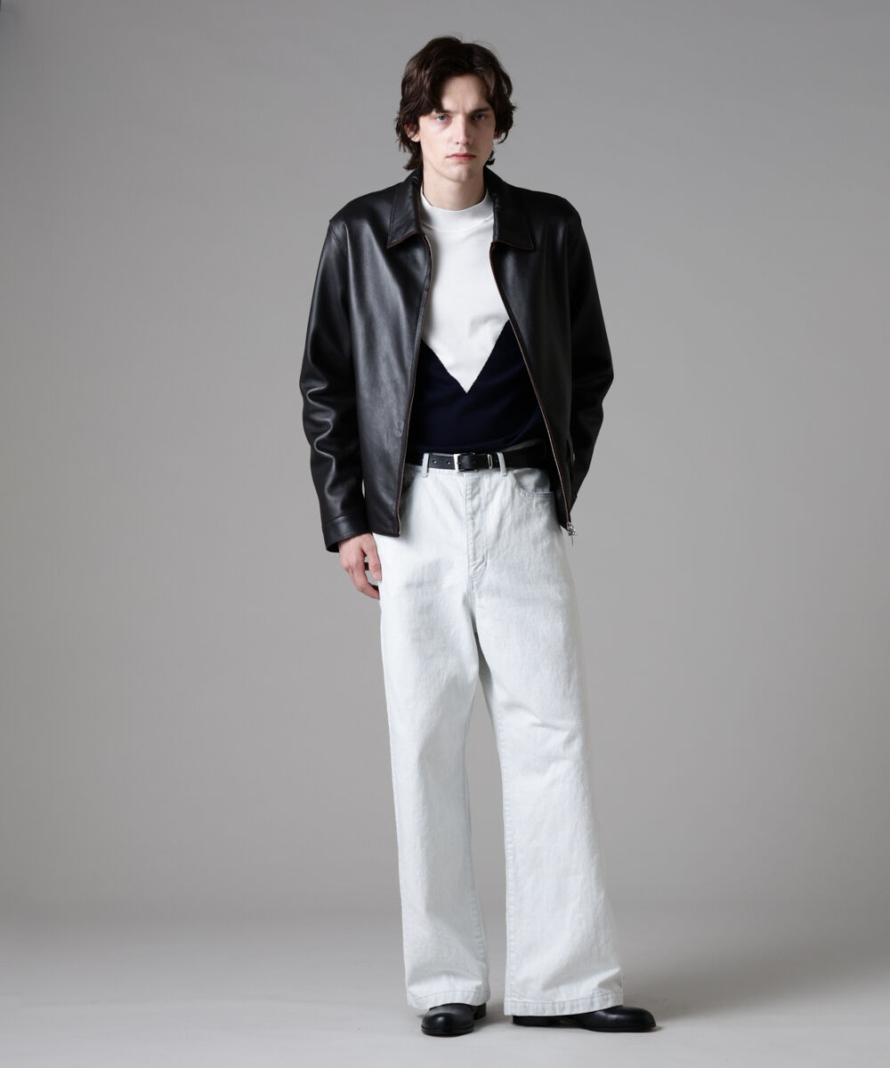 nano･universe「｢ASSEMBLANC｣シープトローヴライダースブルゾン」|ブルゾン・スタジャン|