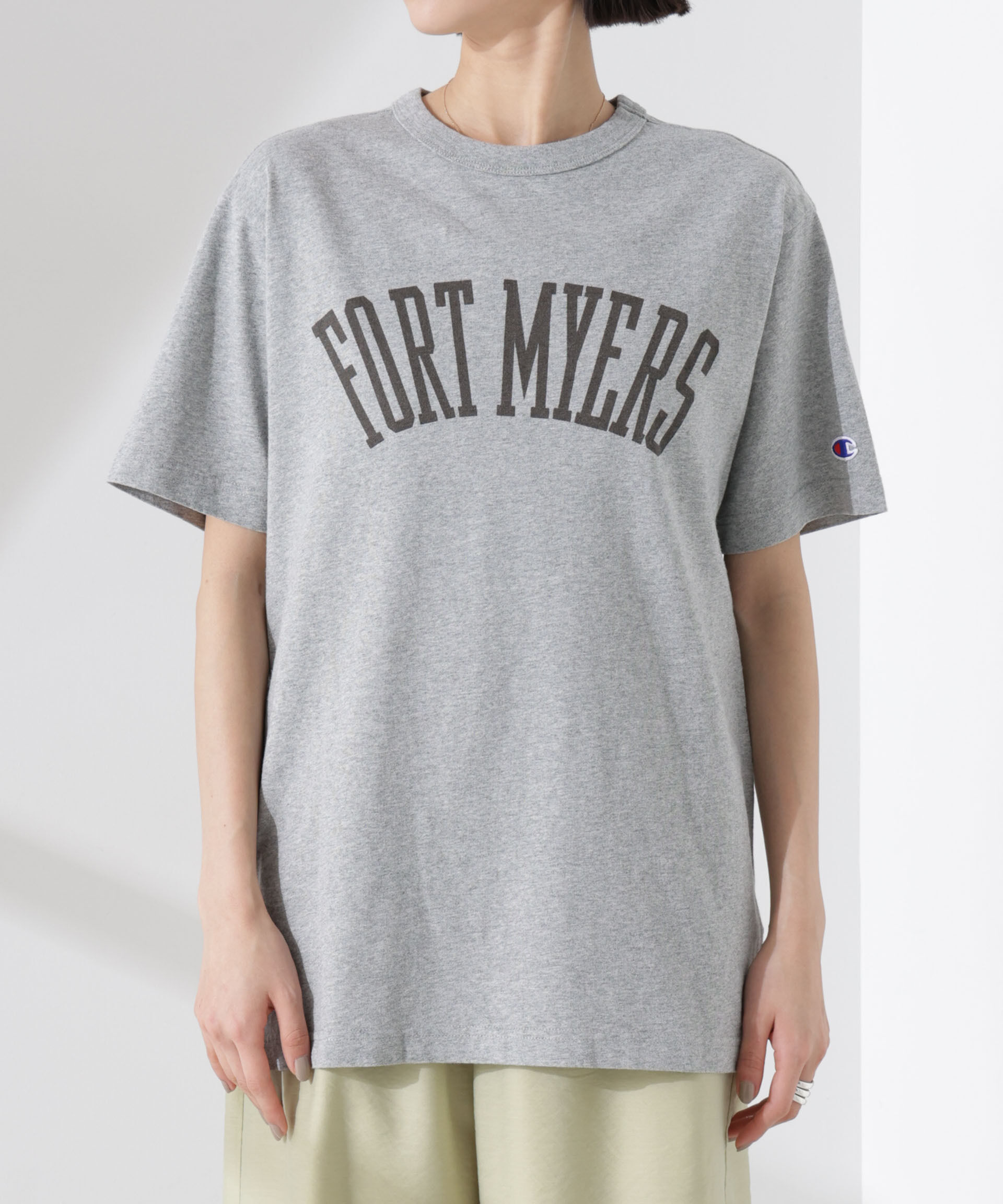 nano･universe「Champion/SHORT SLEEVE T-SHIRT」|Tシャツ・カットソー|