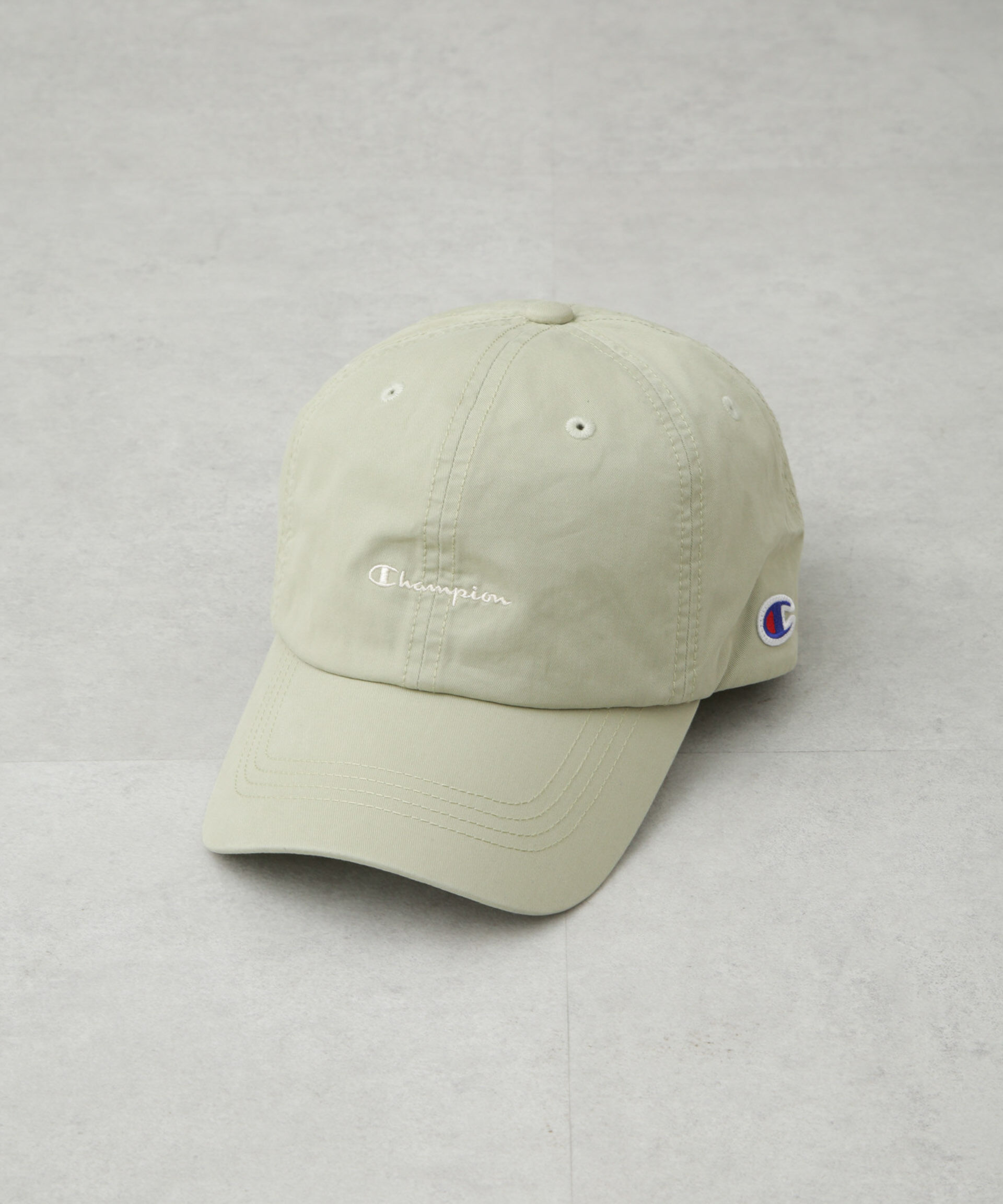 nano･universe「Champion/ウォッシュツイルハイキャップ」|キャップ・キャスケット|ミント2