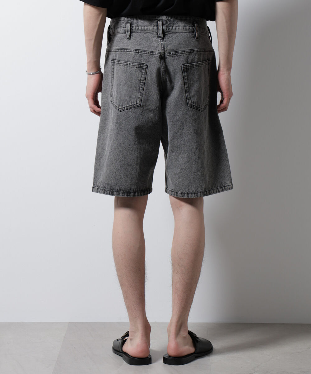 nano･universe「ケミカルウォッシュ バギーズショーツ」|チノ|