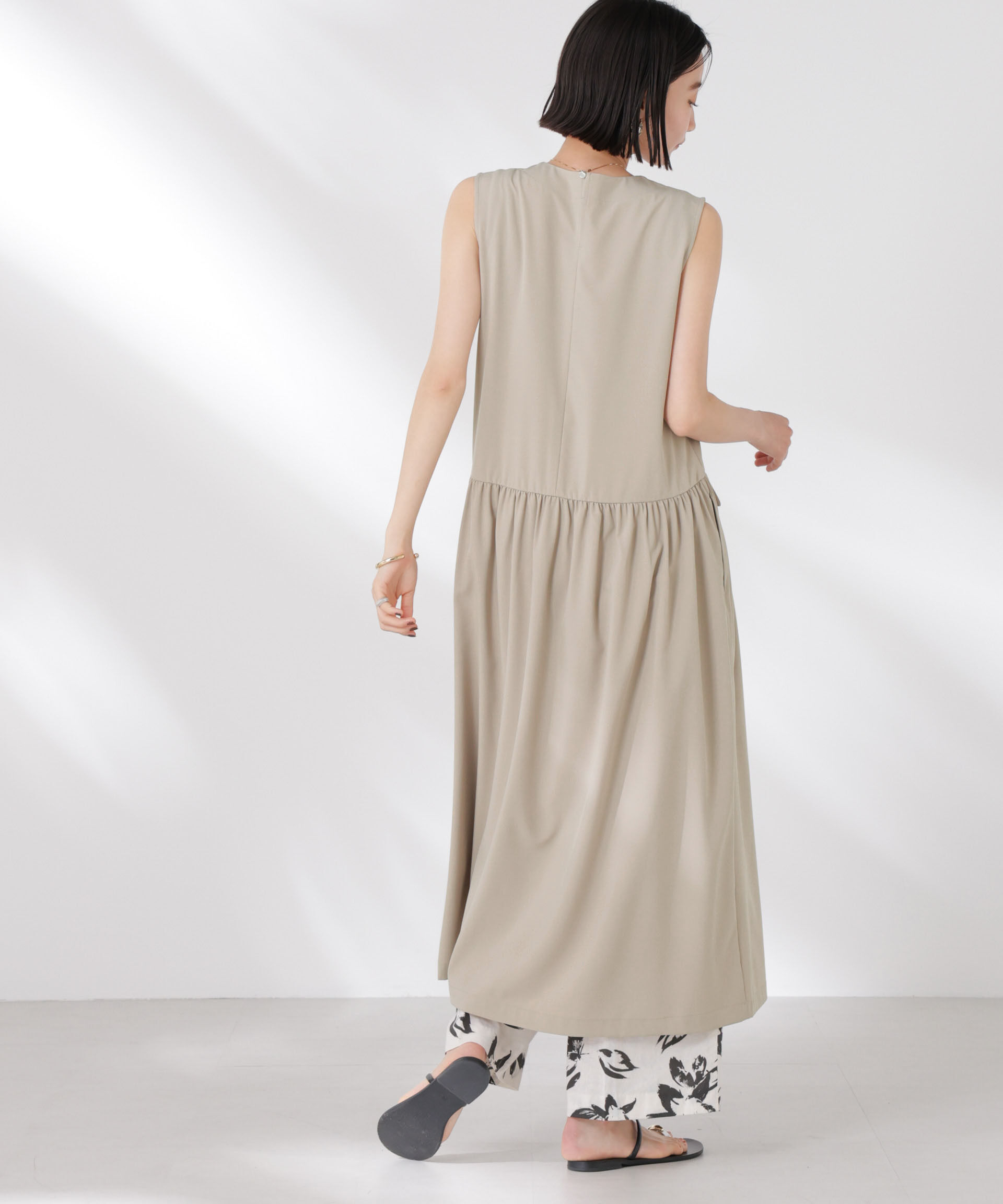 nano･universe「ウェスト切り替えワンピース」|ワンピース|