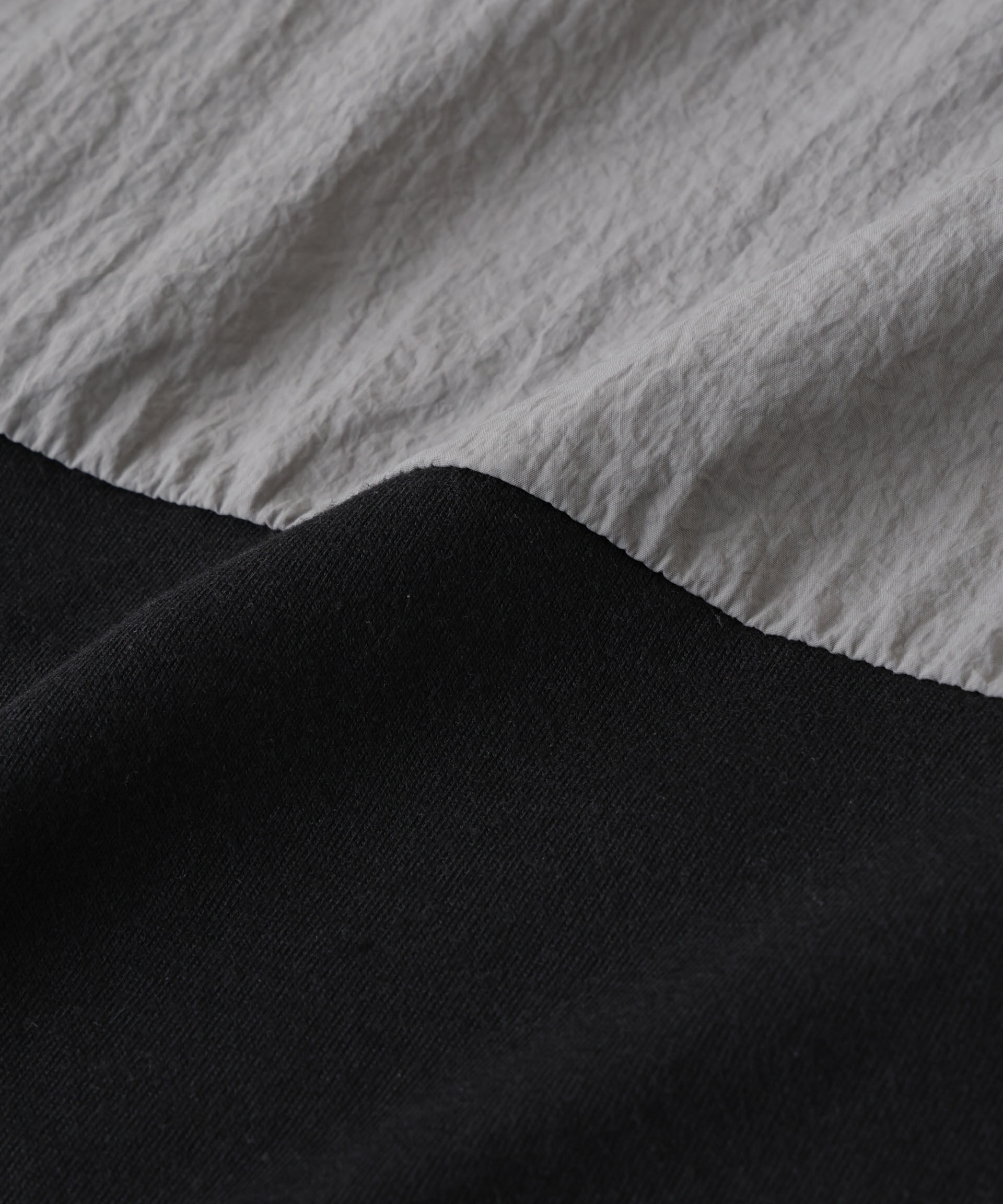 nano･universe「リラックス異素材ボーダーTシャツ 半袖」|Tシャツ・カットソー|