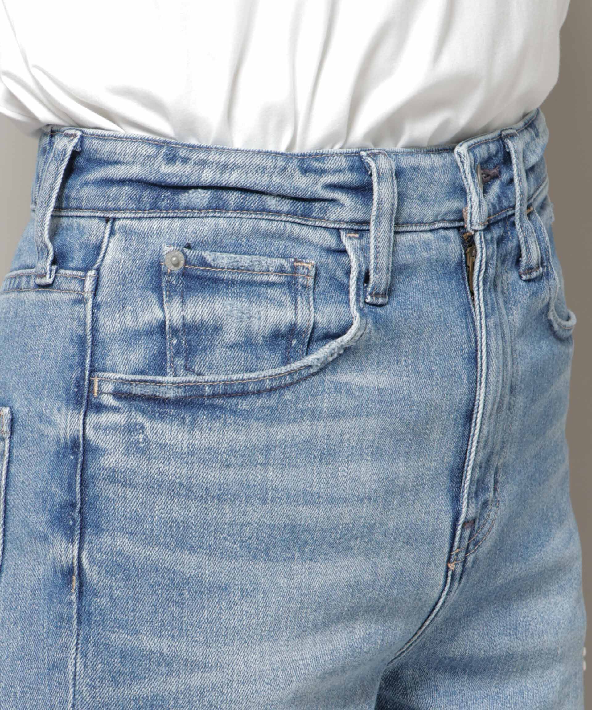 nano･universe「Healthy DENIM/Tallow ストレートデニム」|チノ|