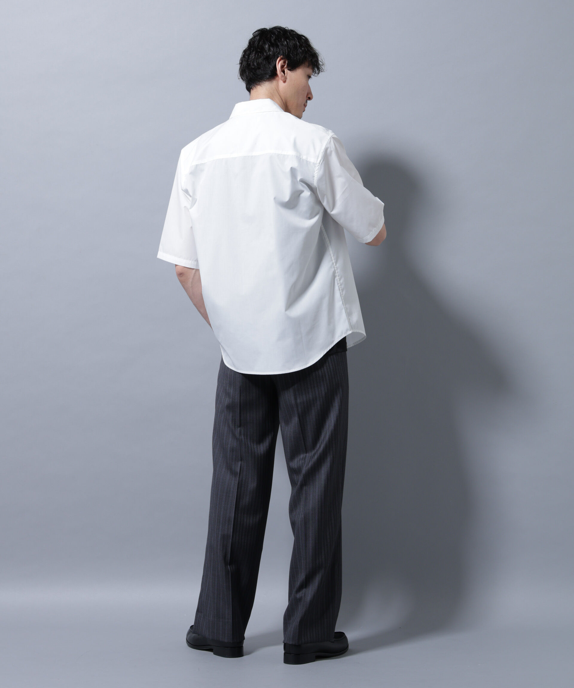 nano･universe「「着るアート」karl blossfeldt 半袖シャツ3」|シャツ・ブラウス|