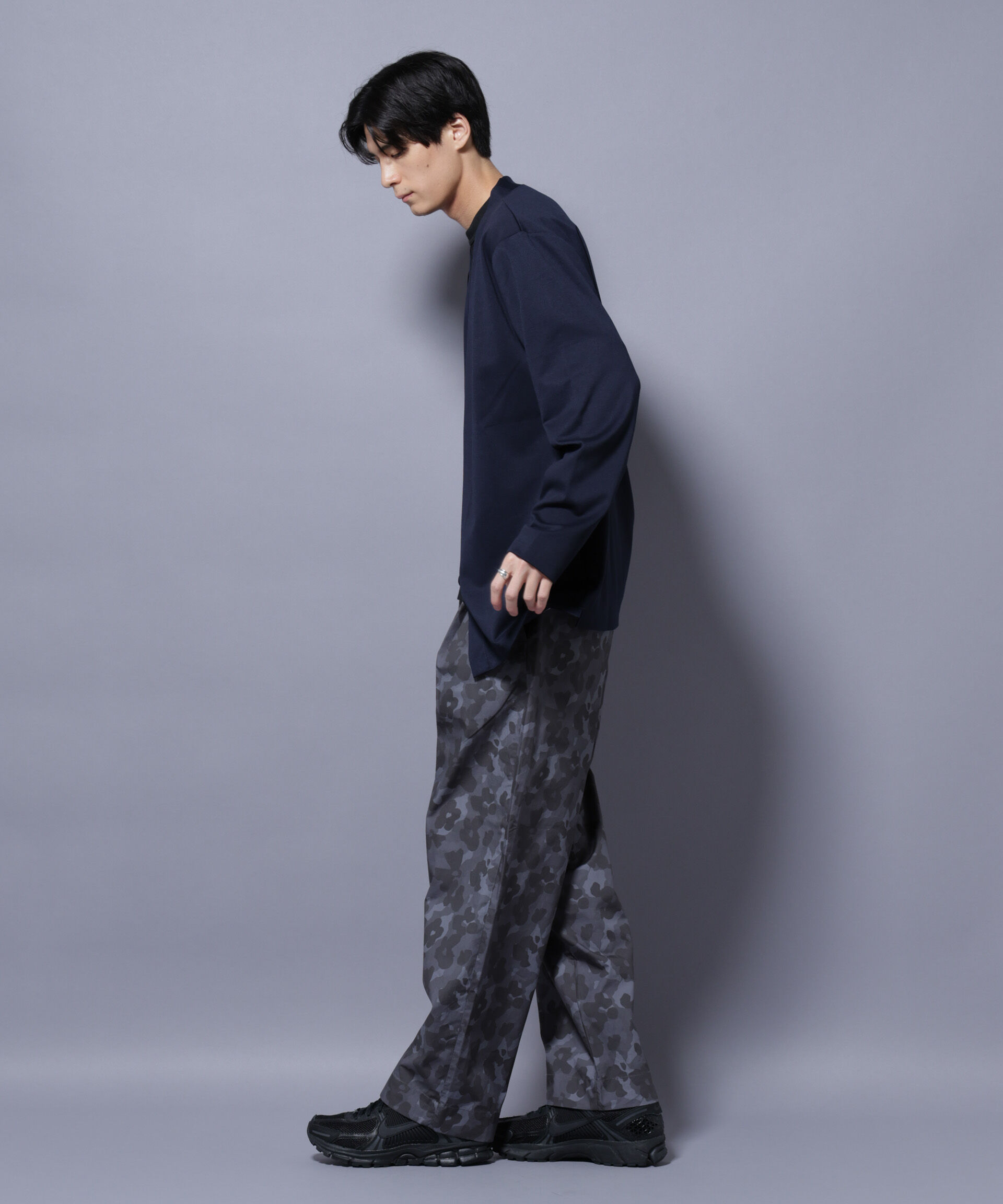 nano･universe「ダブルジャージー着流しカーディガン」|Tシャツ・カットソー|