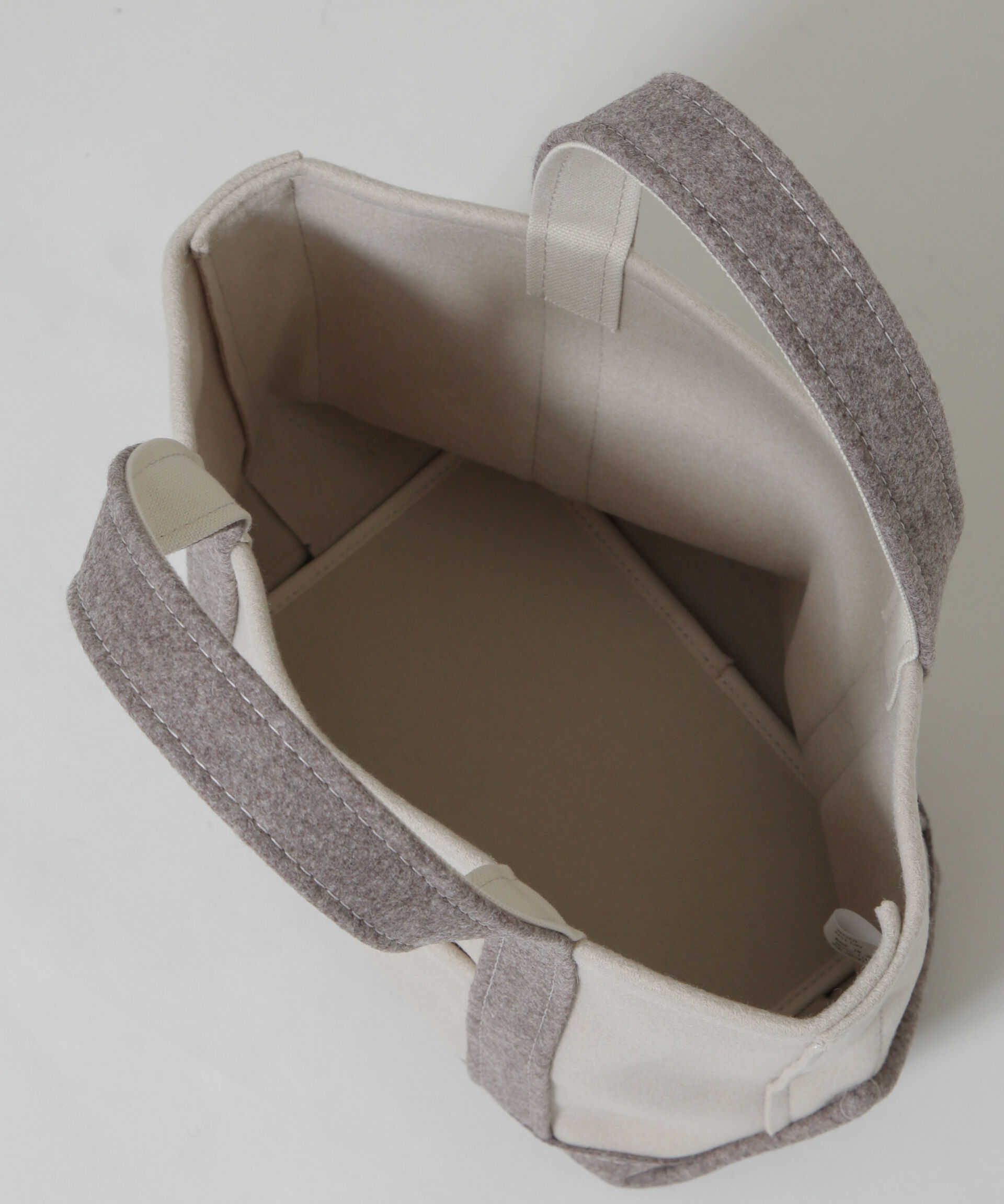 nano･universe「ORCIVAL/HEAVY MELTON TOTE BAG SMALL」|ショルダー・メッセンジャー|