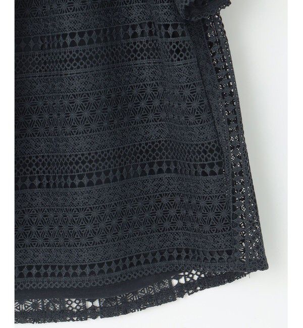 組曲「ボーダーレース ブラウス」|Tシャツ・カットソー|