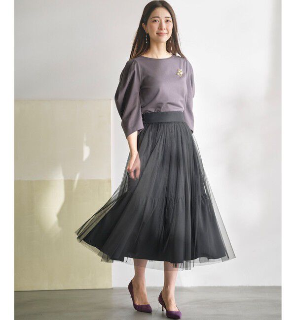 組曲「ギャザーチュール ドラマティック スカート」|スカート|