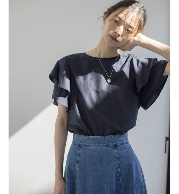 組曲「カールマイヤーフリル ブラウス」|シャツ・ブラウス|