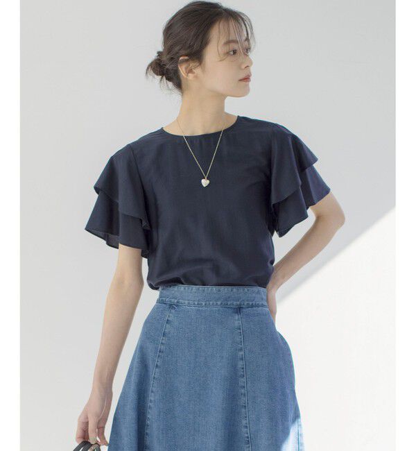 組曲「カールマイヤーフリル ブラウス」|シャツ・ブラウス|