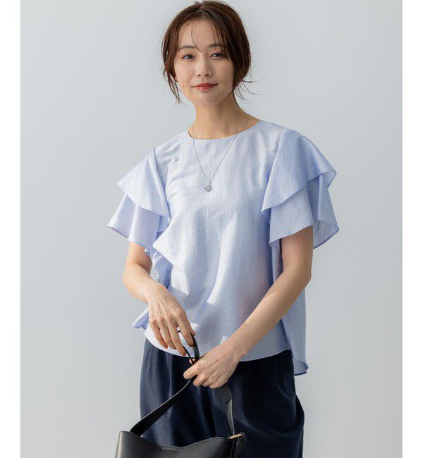 組曲「カールマイヤーフリル ブラウス」|シャツ・ブラウス|