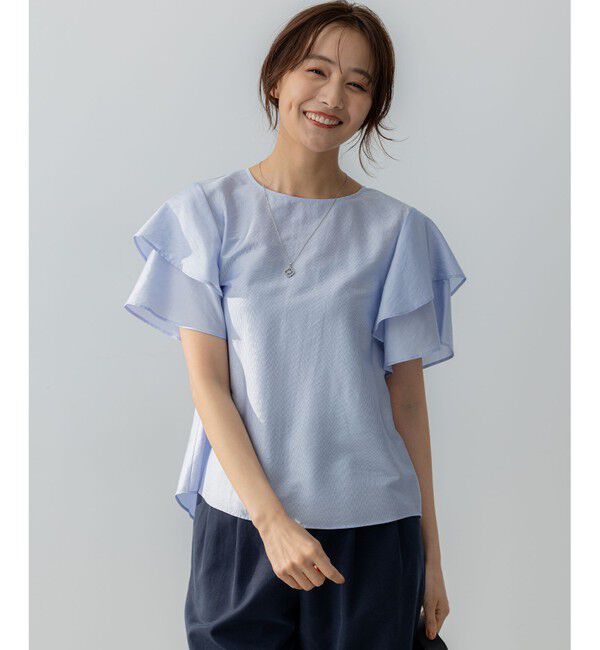 組曲「カールマイヤーフリル ブラウス」|シャツ・ブラウス|