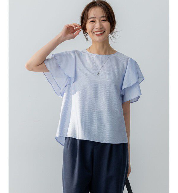 組曲「カールマイヤーフリル ブラウス」|シャツ・ブラウス|