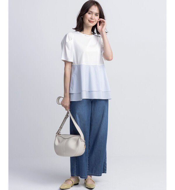 組曲「シャツコンビティアード カットソー」|Tシャツ・カットソー|