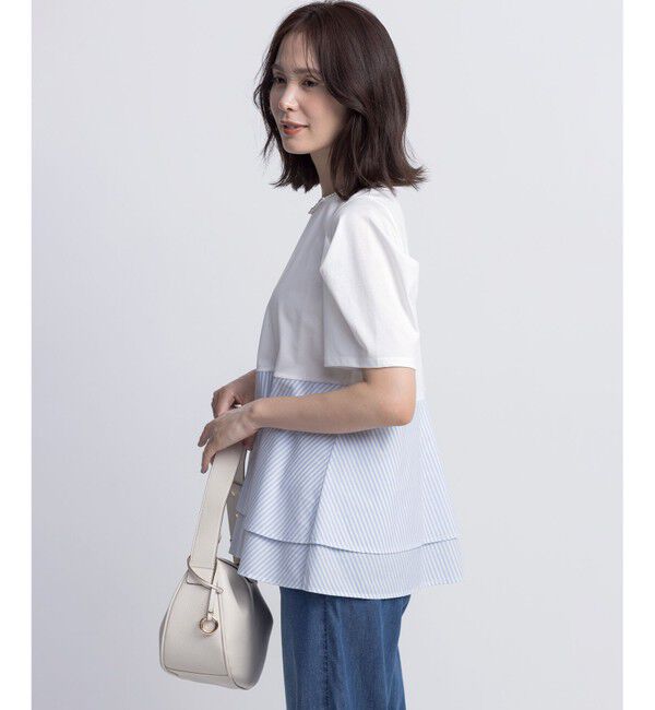 組曲「シャツコンビティアード カットソー」|Tシャツ・カットソー|