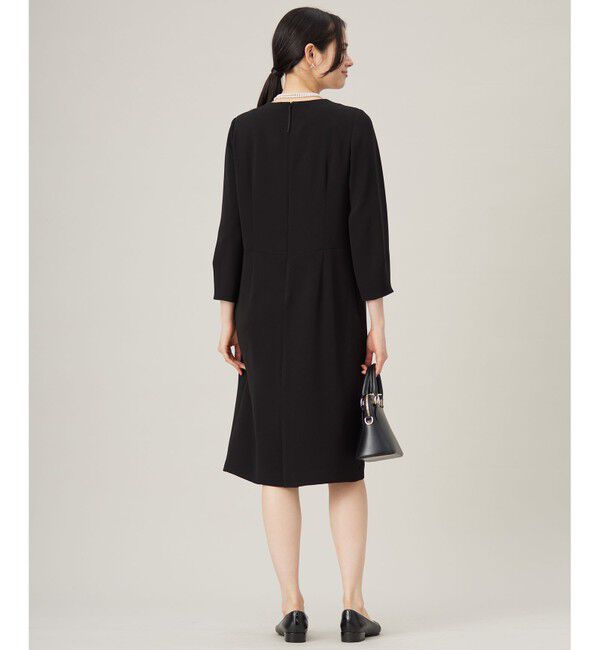 自由区「【セットアップ対応・洗える】トリアセダブルクロス ワンピース」|ワンピース|