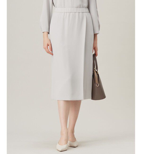 自由区「【セットアップ対応・洗える】トリアセダブルクロス スカート」|スカート|ﾗｲﾄｸﾞﾚ