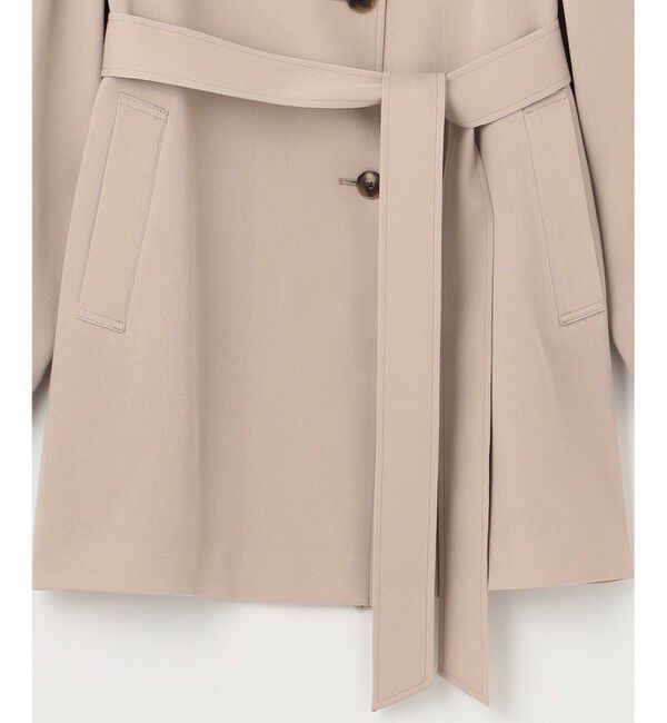 自由区「トロトレンチミドル丈 コート」|トレンチコート|