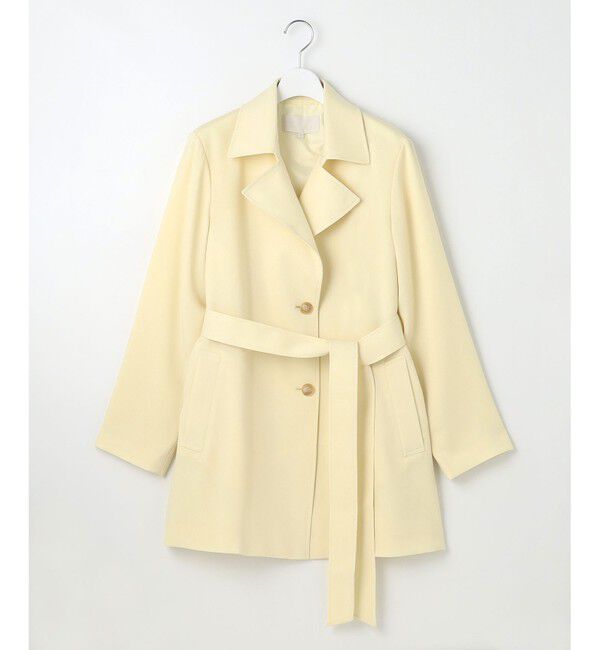 自由区「トロトレンチミドル丈 コート」|トレンチコート|