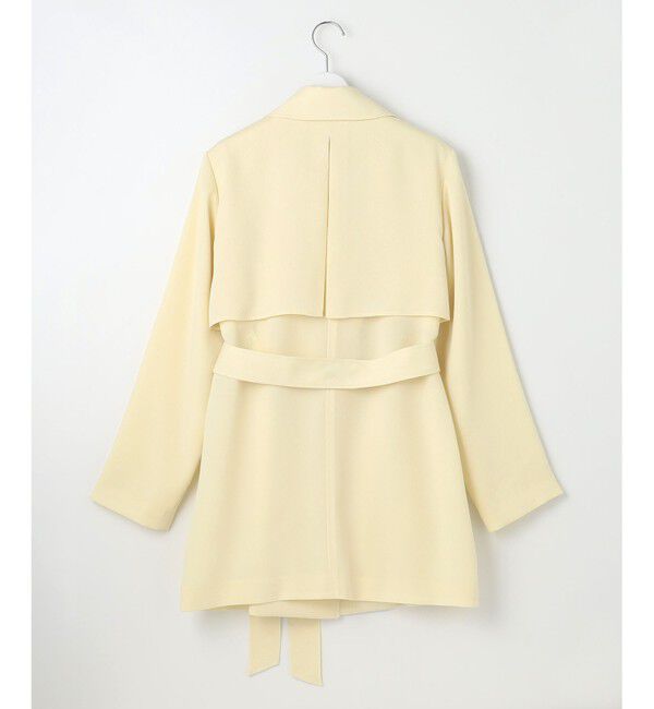 自由区「トロトレンチミドル丈 コート」|トレンチコート|