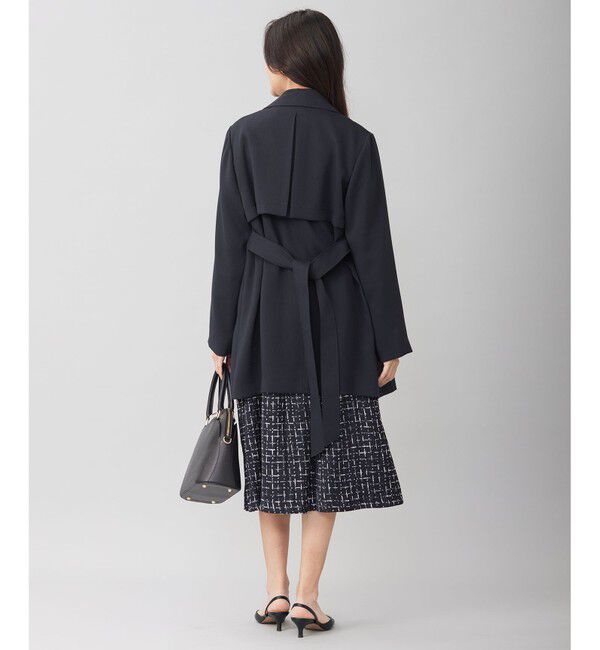 自由区「トロトレンチミドル丈 コート」|トレンチコート|