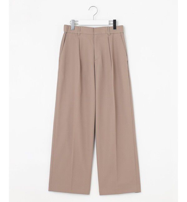 自由区「【洗える】コットンダブルクロスストレート パンツ」|その他|