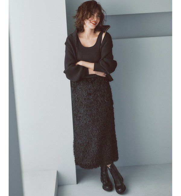 23区「【Oggi6月号掲載/新色追加】オーガニック コットンリブ タンクトップ」|タンクトップ|