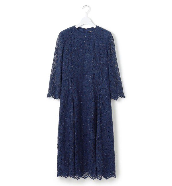23区「【APPLAUDIR】スパンコールレース ドレス」|ドレス|