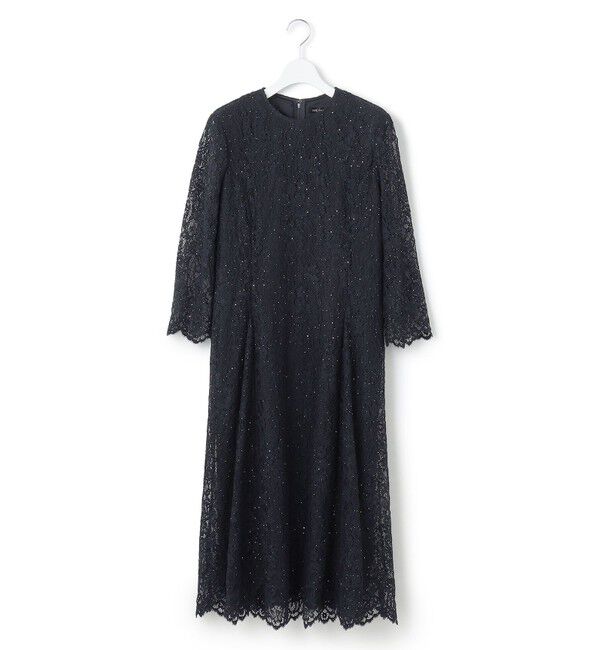 23区「【APPLAUDIR】スパンコールレース ドレス」|ドレス|