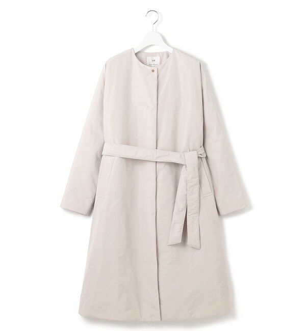 23区「【撥水加工】中綿 パデット ドルマンコート」|ダウン|