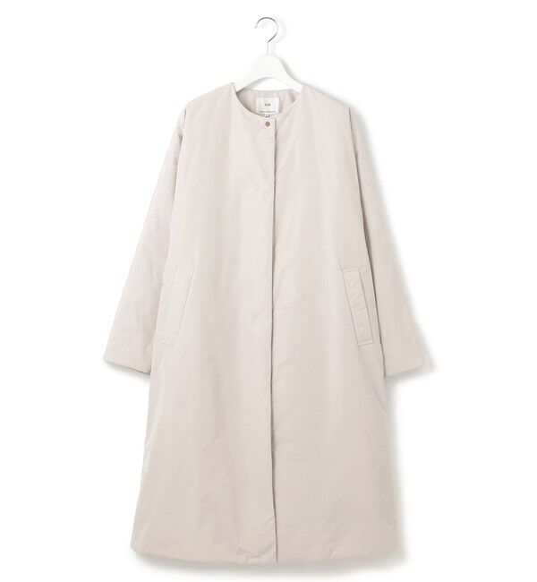 23区「【撥水加工】中綿 パデット ドルマンコート」|ダウン|