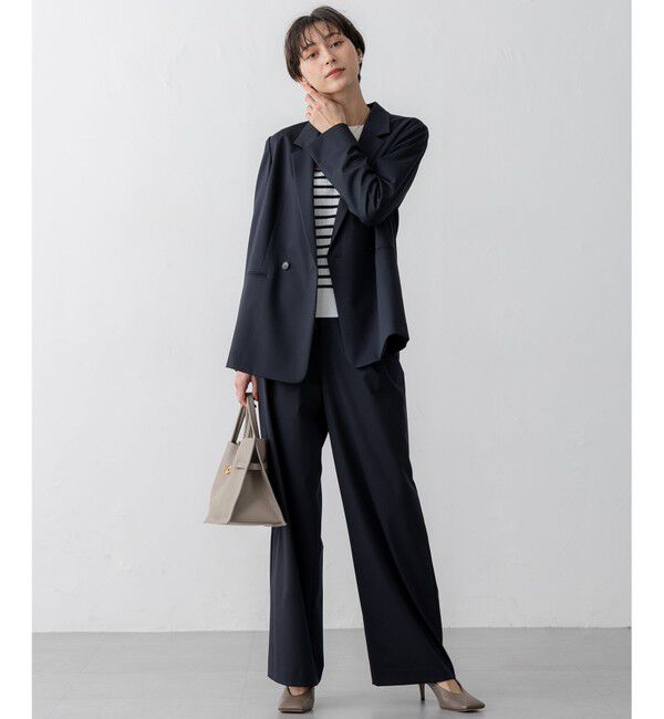 23区「【Oggi3月号掲載/セットアップ対応】 ライトクロス ジャケット」|テーラードジャケット|