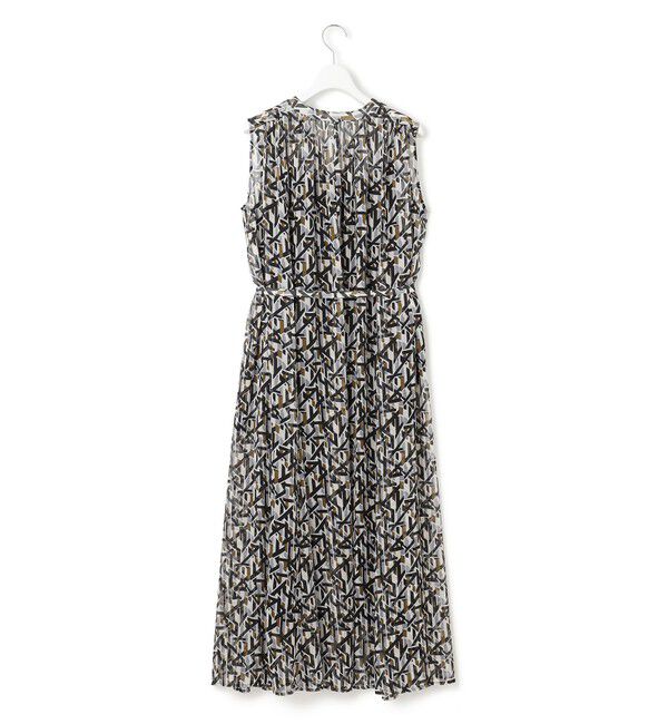 23区「【洗える】Ratti アブストラクトプリント ワンピース」|ワンピース|