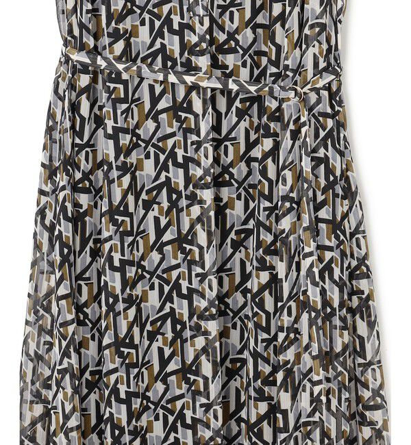 23区「【洗える】Ratti アブストラクトプリント ワンピース」|ワンピース|