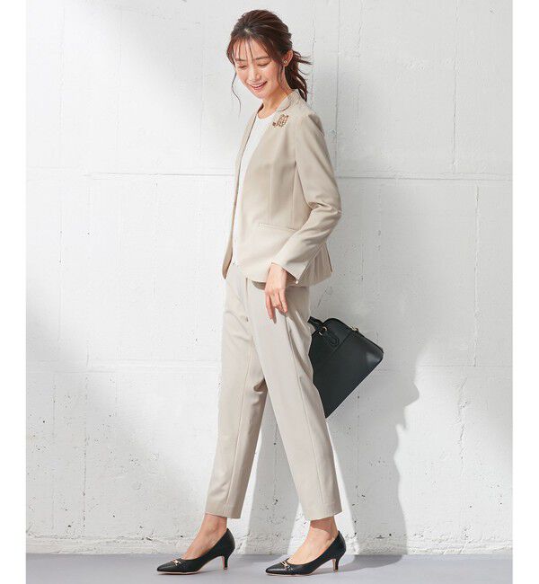 ANY SIS「【セットアップ対応】セレモニーダブルクロス テーパード パンツ」|その他|