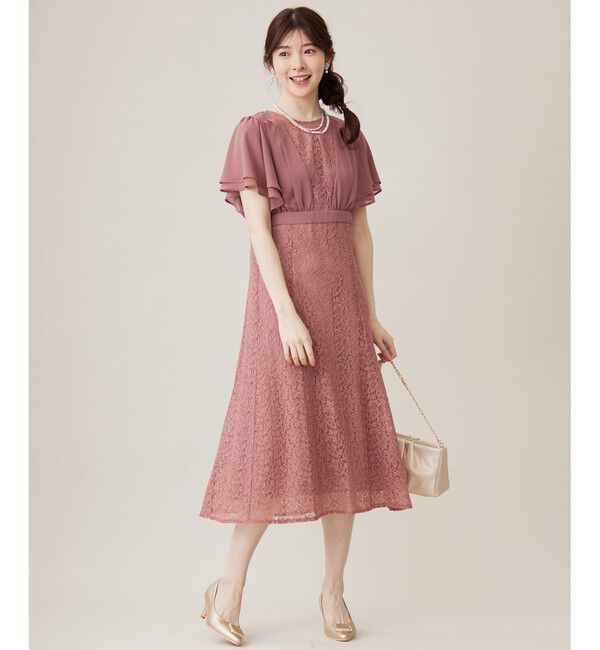 any SiS「【Lily Calin】ナローフレアレース ドレス」|ドレス|