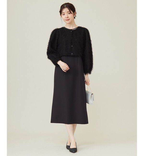 any SiS「フリルスリーブペンシル ドレス」|ドレス|